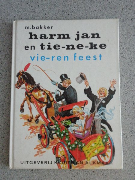 Bakker M - Harm-Jan en Tie-ne-ke Tieneke, Vieren feest  - In de winter - en de pony kar