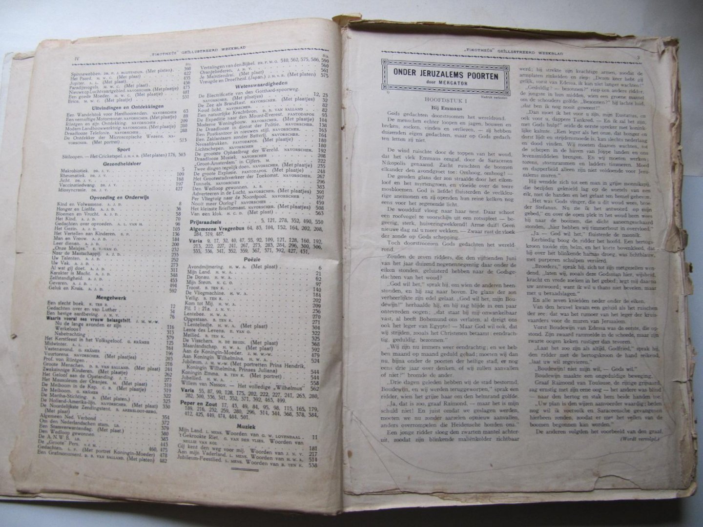 Red. J.N. Voorhoeve - Timotheus - Geillustreerd weekblad