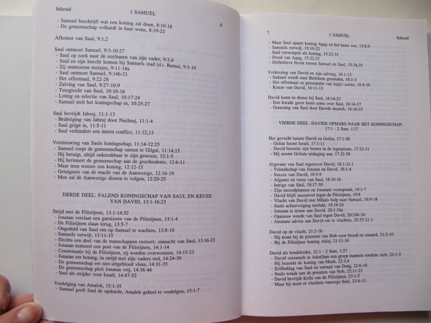 Albert Koster - Samuel, Saul en David / druk 1