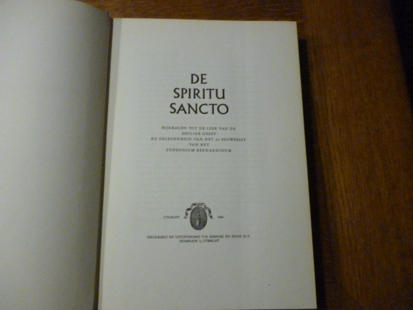  - de spiritu sancto
