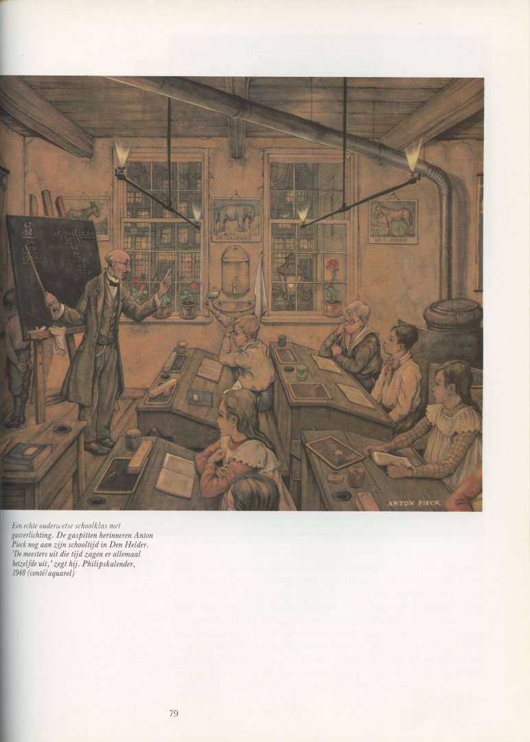 Keijsper, Frans (tekst) - Anton Pieck. een 90-jarige ambachtsman