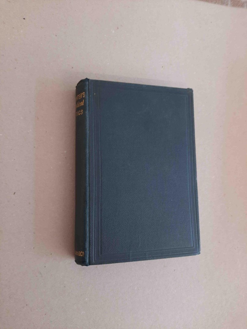 Todhunter, I. - A treatise on analytical statics. With numerous examples. [874 Fourth edition, revised and enlarged].