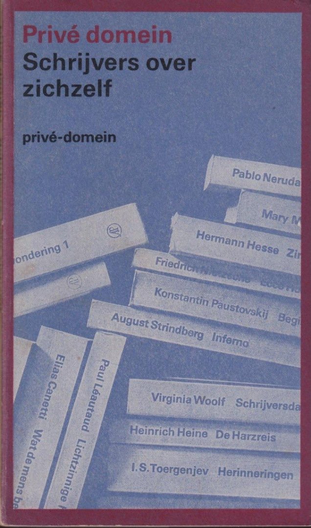 Ros, Martin & Th.A. Sontrop (samenst.) - Schrijvers over zichzelf. De autobiografie in de literatuur