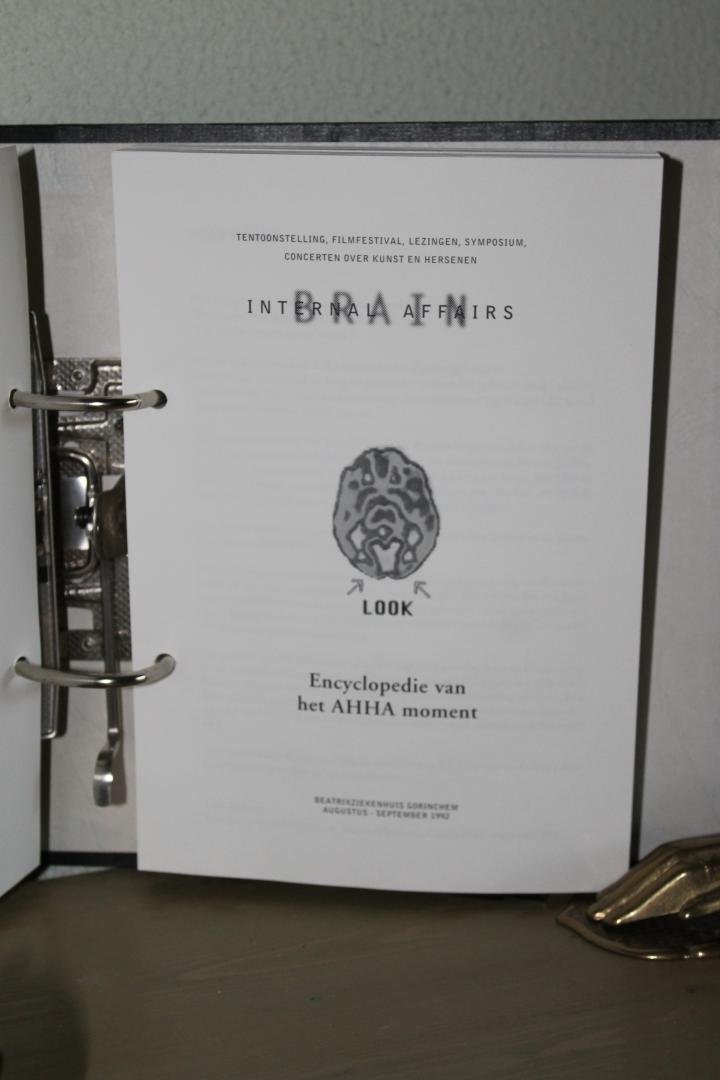 BOERS, Waling (eindredactie) - Brain internal affairs. Encyclopedie van het AHHA moment.