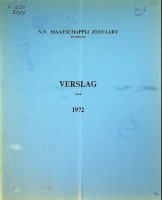Auteur onbekend - Jaarverslag N.V. Maatschappij Zeevaart
