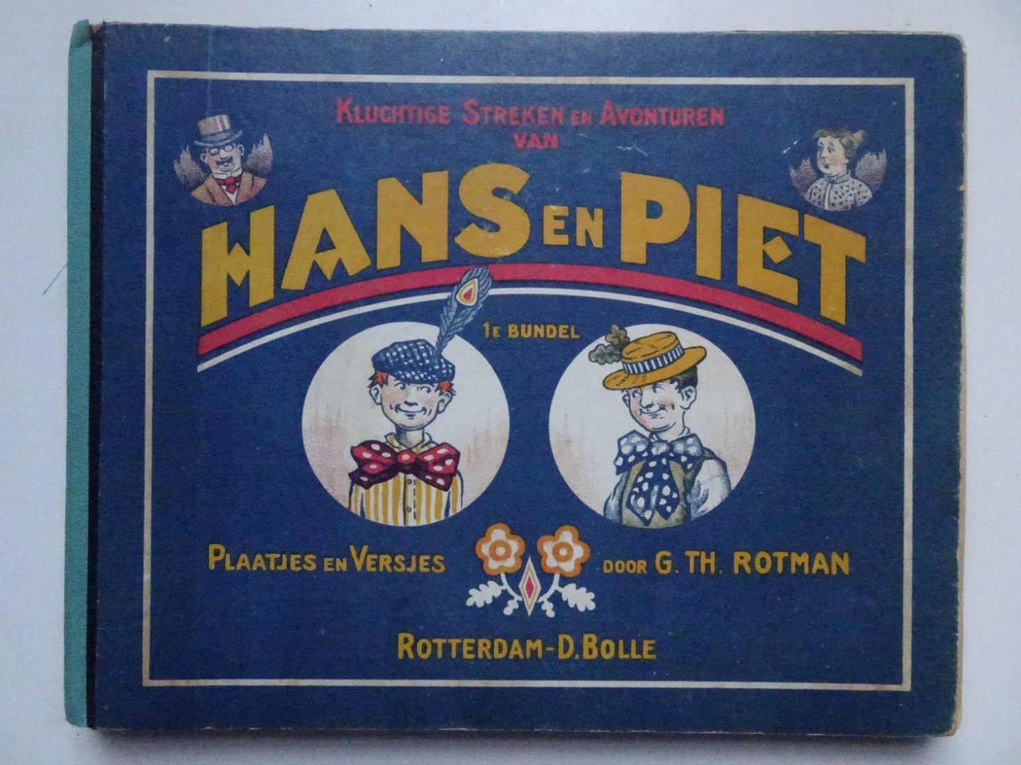 Rotman, G.Th. - Kluchtige streken en avonturen van Hans en Piet.