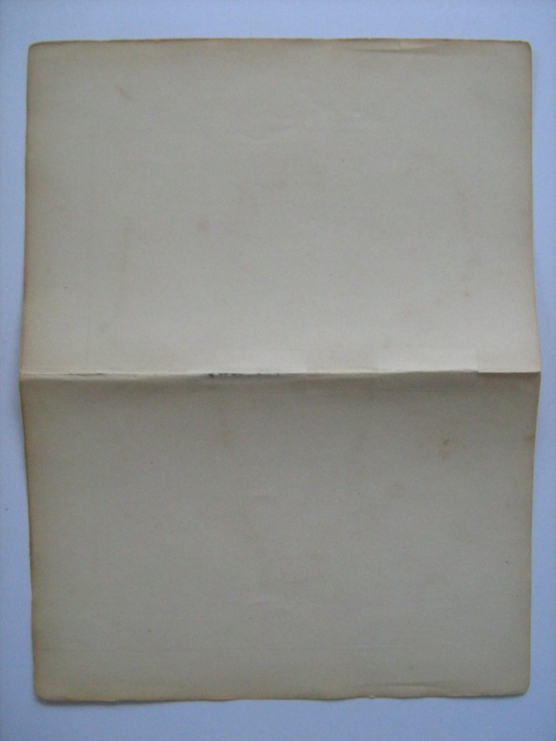  - Oudtijds grensgekleurde lithografie van Gemeente ADUARD, Groningen 1867