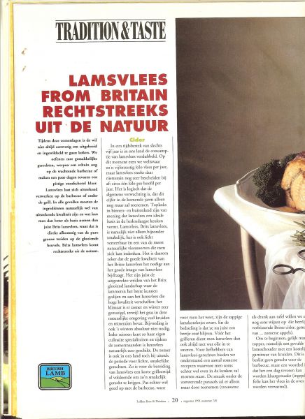 Entree Ton Borghouts * Italiaanse bitters en likeuren...Aardappelen elke dag lekker - ETEN en DRINKEN met Abiance Augustus 1991 nr 7/8 vijfde jaargang  Gastronomisch magazine * Lamsvlees from britain rechtstreeks uit de natuur * Mannen en Pannen * uit in het eeuwige Rome * Pasta gerechten