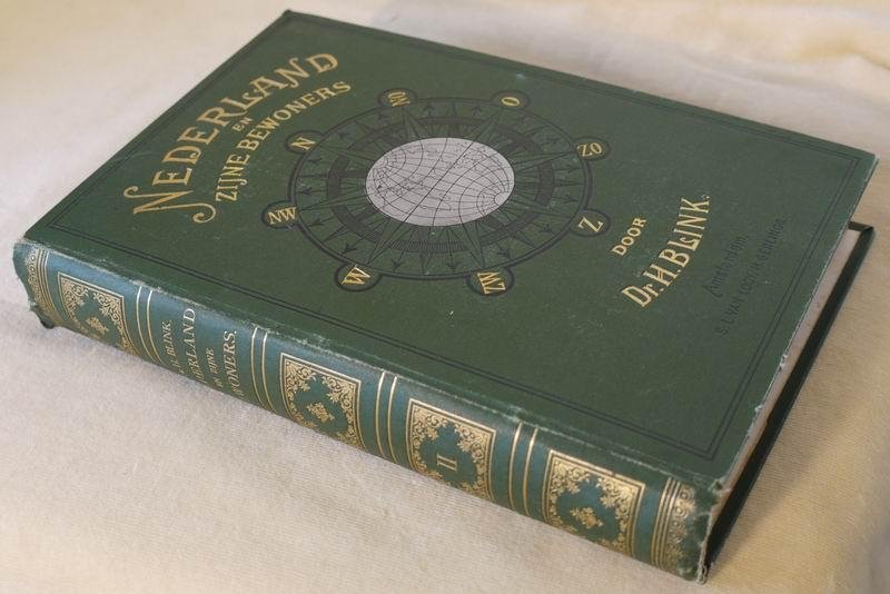 Blink H.B. - Nederland en zijne bewoners. Handboek der aardrijkskunde en volkenkunde van Nederland. Tweede deel