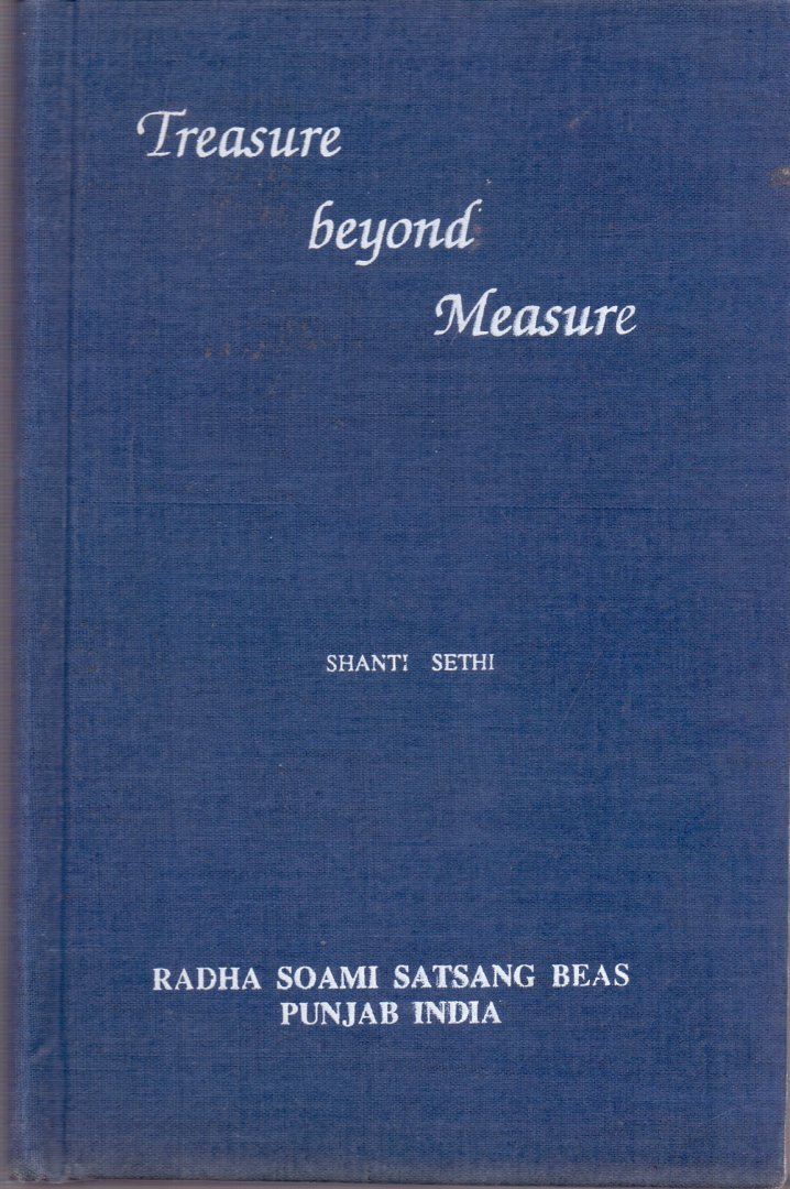 Sethi, Shanti (ds1305) - Treasure beyond Measure