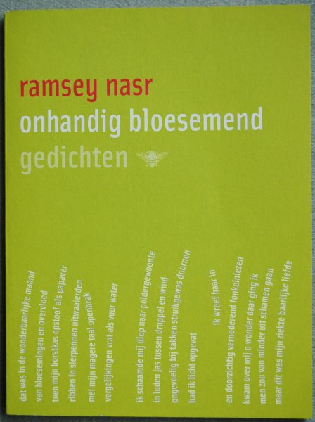 Nasr, Ramsey - Onhandig bloesemend / gedichten