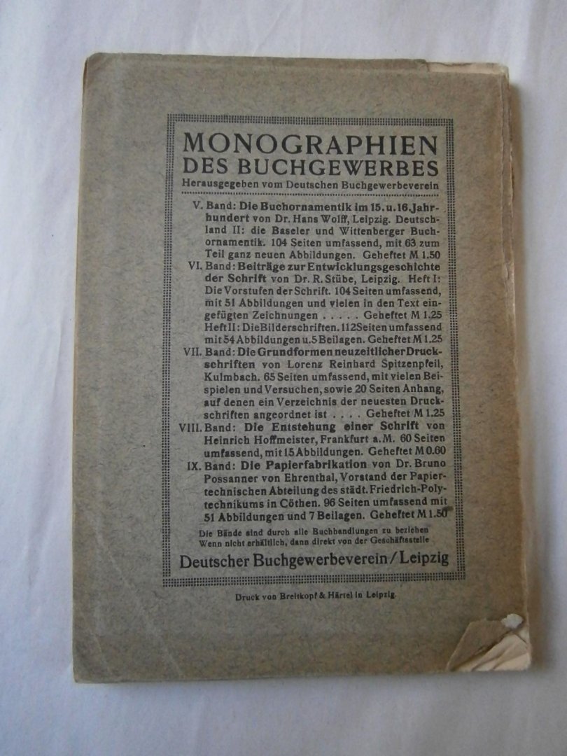 Wolff, Hans - Die Buchornamentik im 15 und 16 Jahrhundert