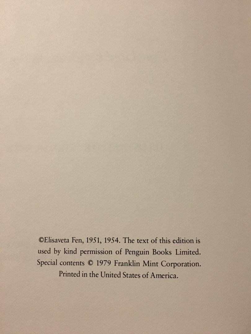 Anton Checkhov, Elisavet Fen, Stan Hunter - Greatest Plays