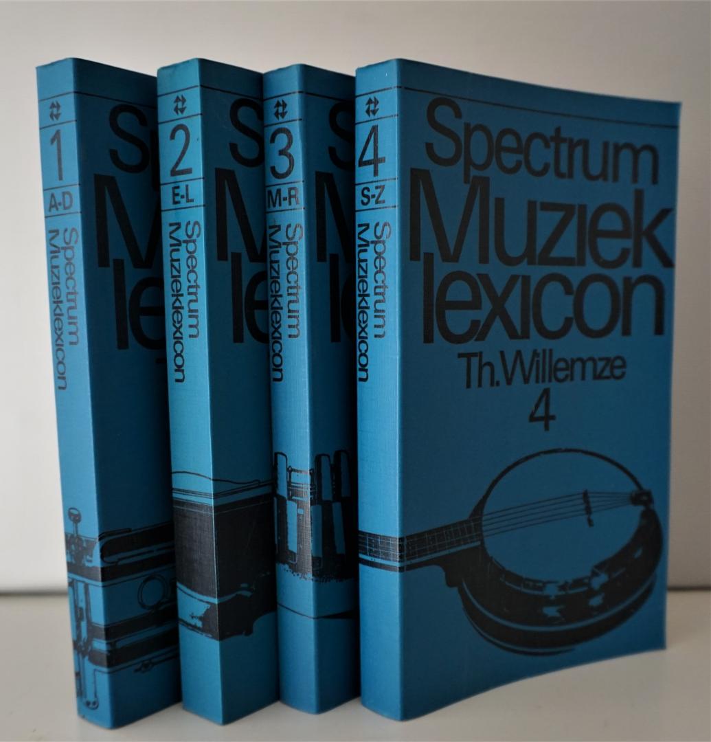 Willemze, Th. - Spectrum muzieklexicon / 4 dln / druk 1