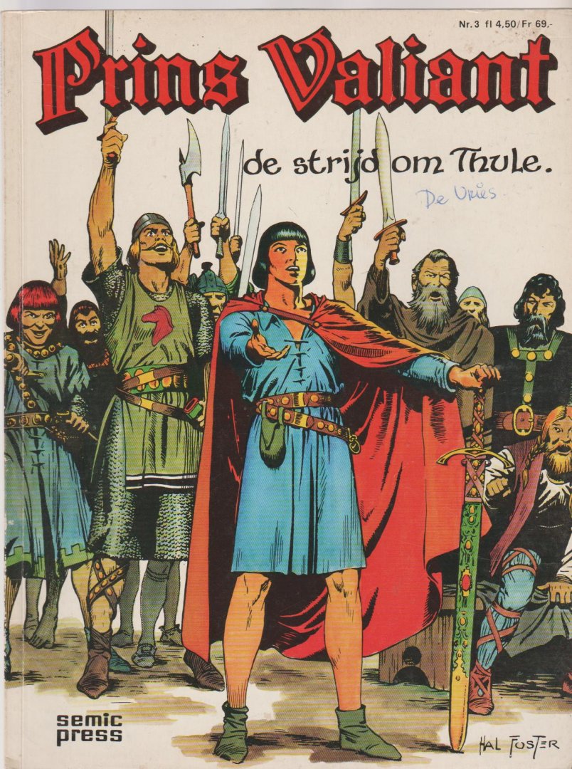 Foster,Hal - Prins Valiant semic press 3 de strijd om Thule