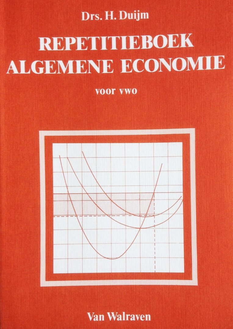 Duijm, H. - Repetitieboek algemene economie voor vwo