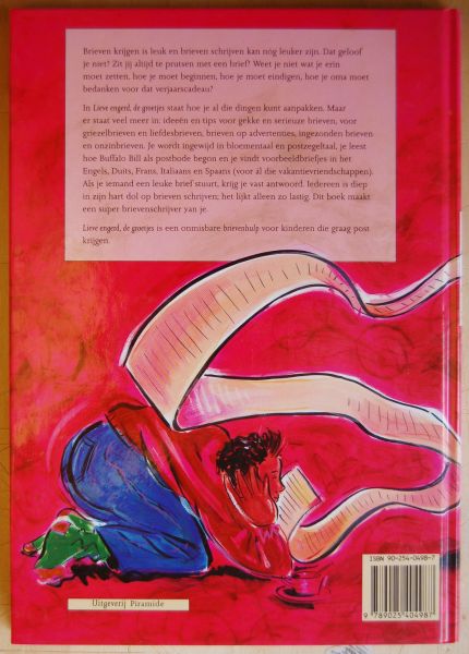 Eijk, Inez van  / Backer, Marijn - Lieve engerd, de groetjes / Brievenboek voor kinderen / Met illustraties van Mieke de Haan