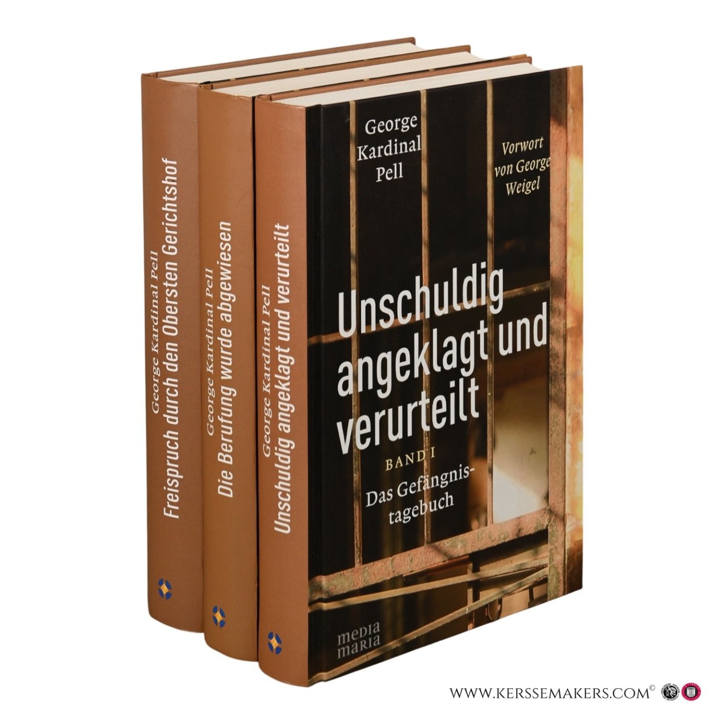 Pell, George Kardinal. - Das Gefängnistagebuch. Unschuldig angeklagt und verurteilt / Die Berufung wurde abgewiesen / Freispruch durch den Obersten Gerichtshof. [3 volumes].