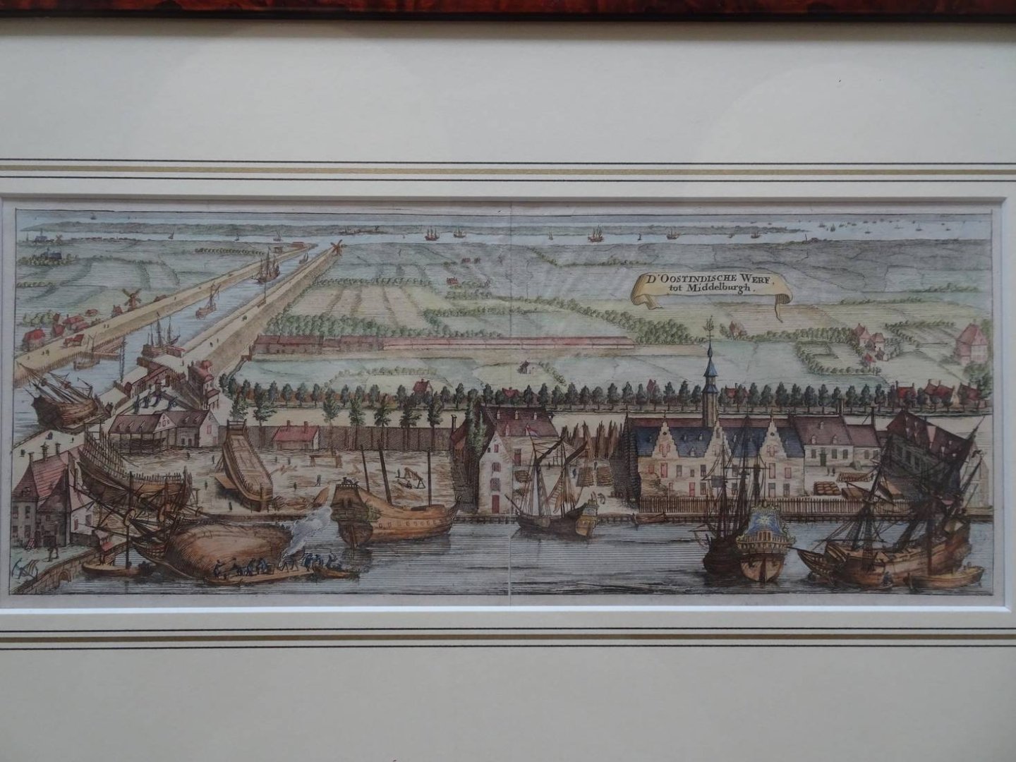 Middelburg. - D'Oostindische Werf tot Middelburgh.