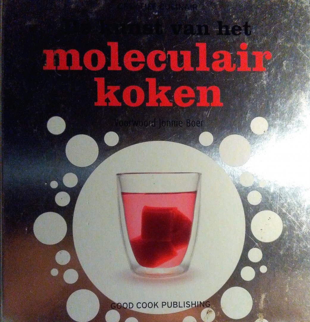 Cazor , Anne . & Christine Liénard . [ isbn 978907319108 ]  3417  ( Met een voorwoord van Jonnie Boer . ) - De Kunst van het Moleculair Koken . ( Creatief Culinair . ) In dit boek vind je uitdagende recepten die je gastronomische nieuwsgierigheid zullen prikkelen en je nieuwe sensaties laten ontdekken. Het zijn 'moleculaire' heerlijkheden die je als een -