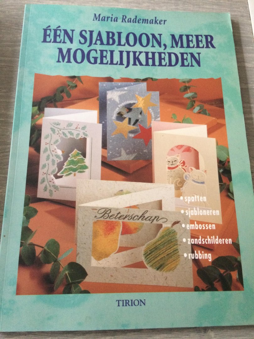 Maria Rademaker - Een sjabloon, meer mogelijkheden / druk 1