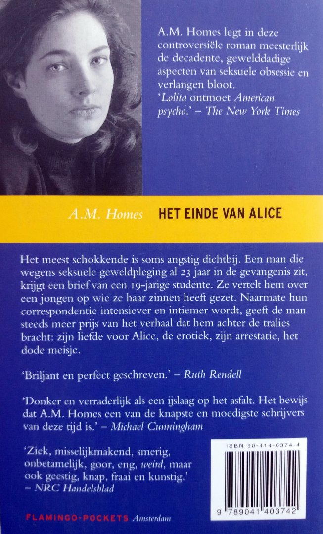 Homes, A.M. - Het einde van Alice