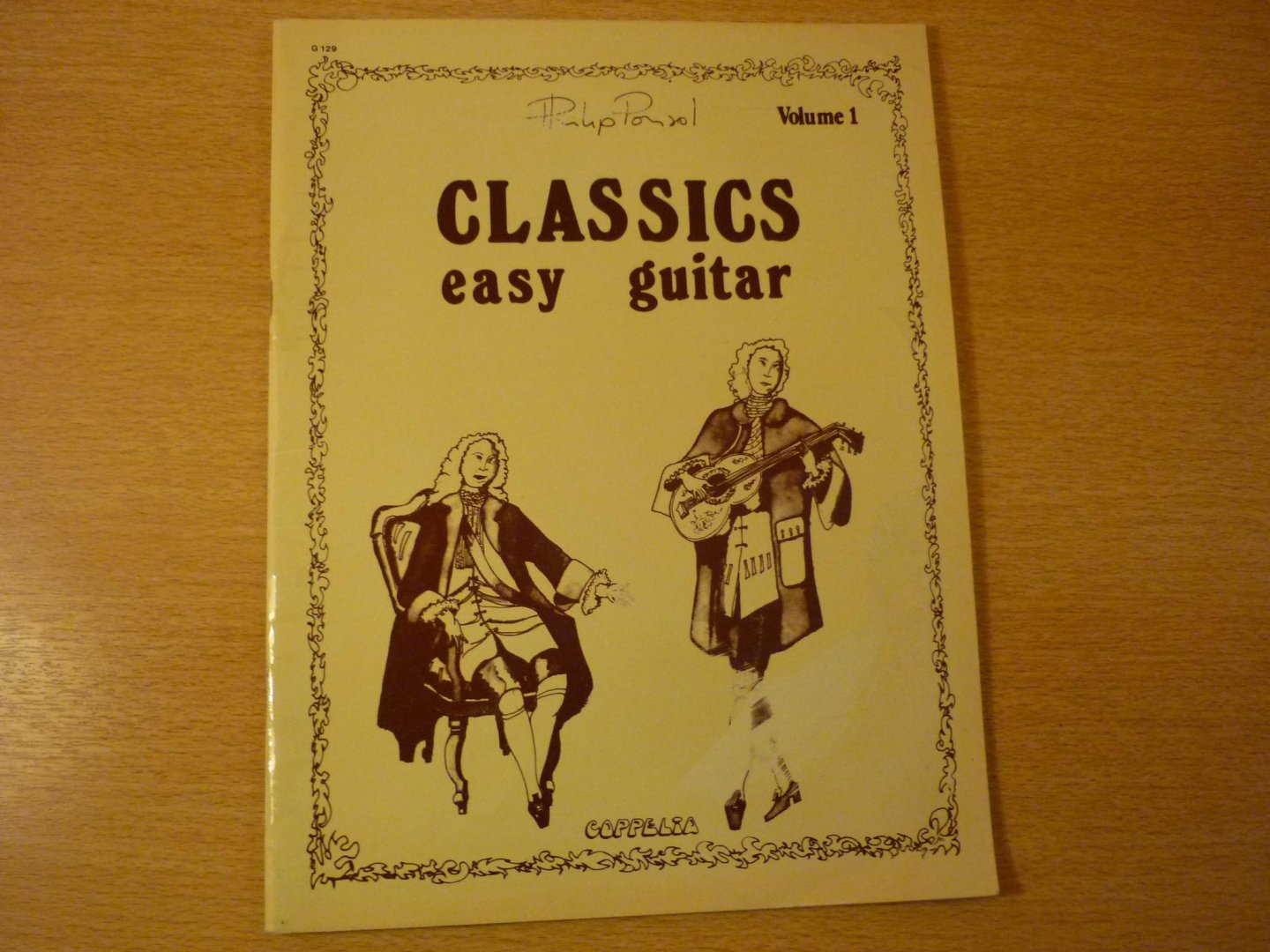 Ponsol; Philip / diverse componisten - Classics easy guitar - Volume 1