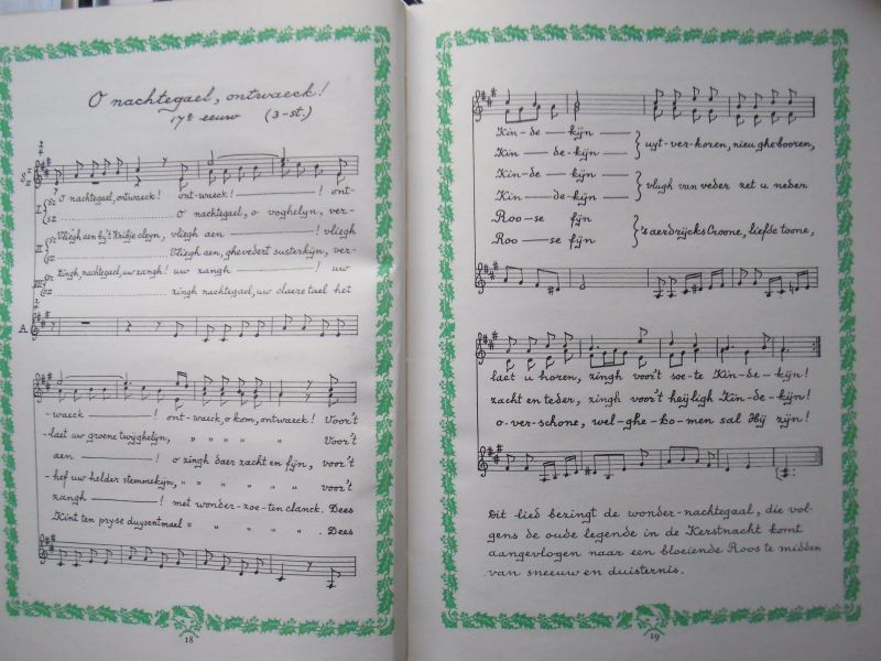 Veekeren-Bakker, Joha. W. - Kerstrozen, Kerstliederen en Kerstspelen