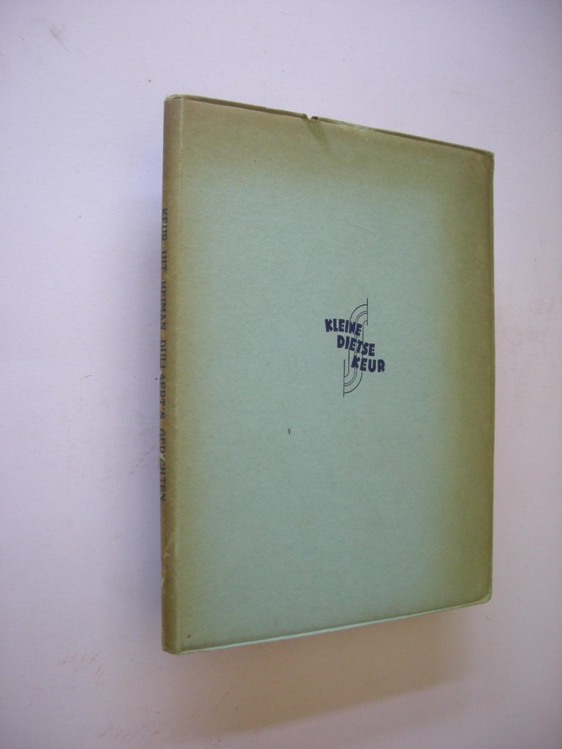 Dullaert, H. / Godthelp, H. inl. en aant., mmv Verjaal, Mej.J. - Keur uit Heiman Dullaert's Gedichten - TEKSTVERKL.boekje, geniet, 19 pp.ingelegd