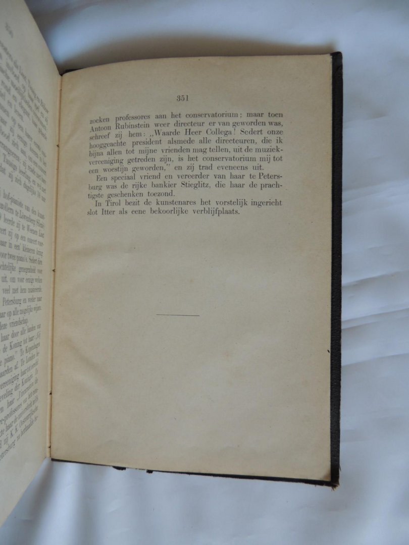 Ehrlich A. - Beroemde pianisten van den vroegeren en tegenwoordigen tijd. Naar het Hoogduitsch van A. Ehrlich met 40 Portretten