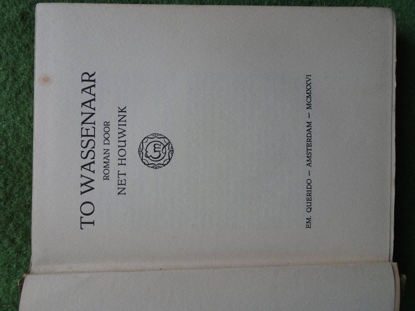 Houwink, Net - TO WASSENAAR