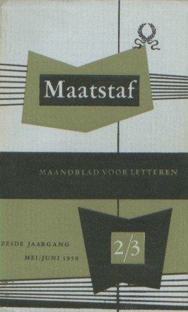 Roland Holst, A. - Roland Holst-nummer van Maatstaf.