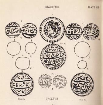 WEBB, W.W. - The currencies of the Hindu States of Rájputána.