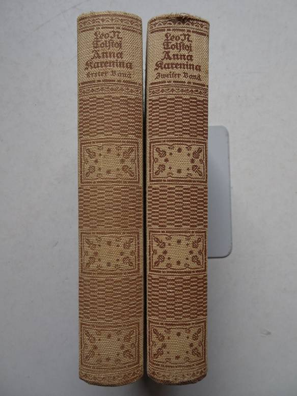 Tolstoj, L.N. - Anna Karenina; ein Roman in acht Teilen. 2 vols.