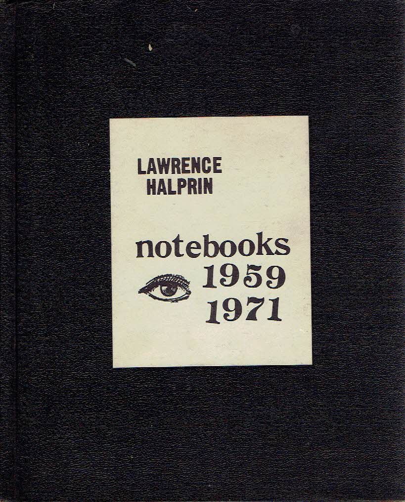 HALPRIN, Lawrence - Lawrence Halprin - Notebooks 1959 1971.