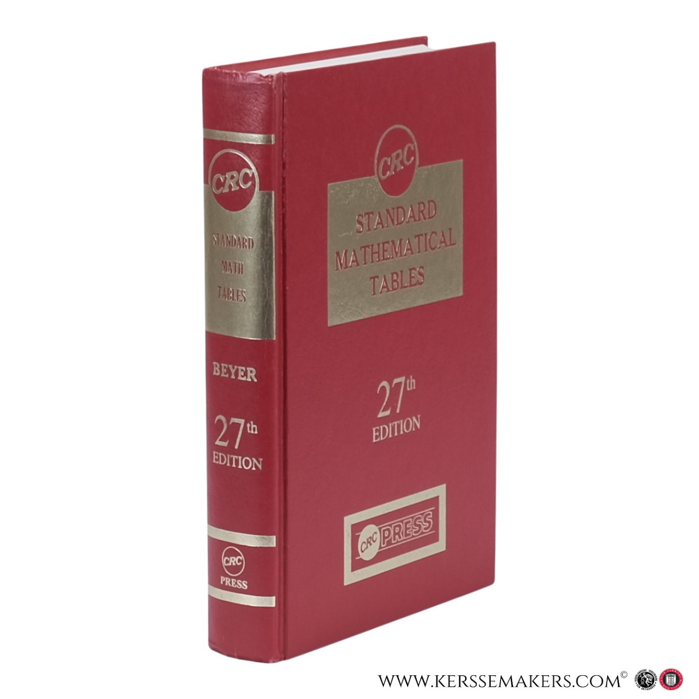 Beyer, William H. (ed.). - CRC Standard Mathematical Tables. 27th Edition.