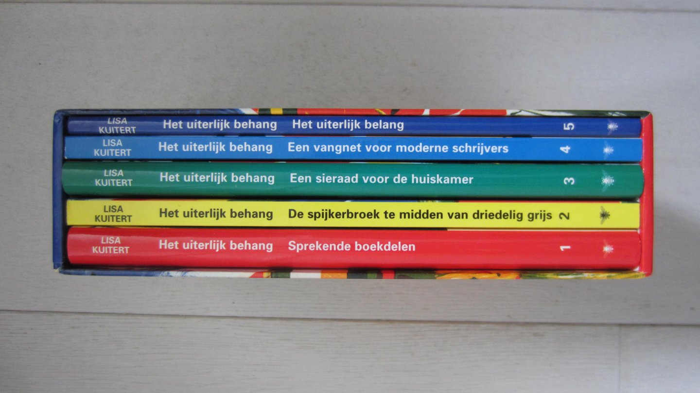 Kuitert, L. - Het uiterlijk behang reeksen in de Nederlandse literatuur 5 delig