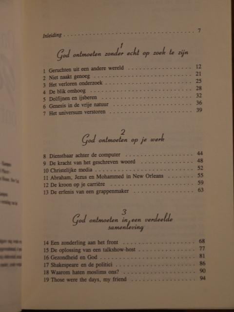 Yancey, Philip - Onverwacht God ontmoeten