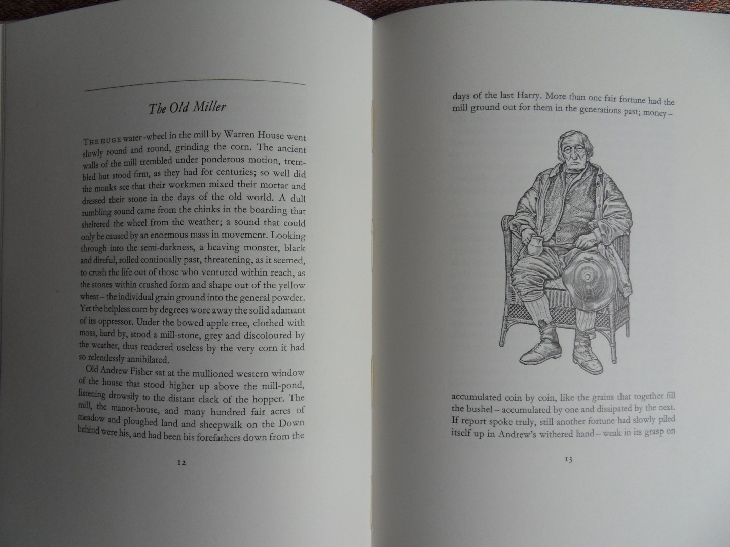 Jefferies, Richard. - Country Vignettes. - Descriptive passages from the writings of Richard Jefferies. - With seven engravings by Anthony Christmas. [Genummerd ex. 49 / 190 ].