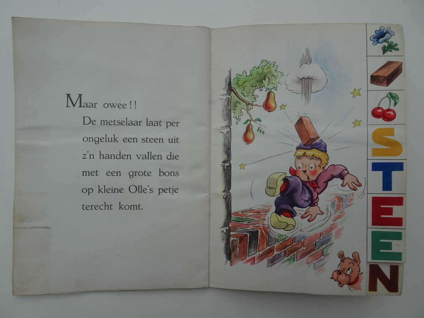 Steen, Pax. - Olle van de molen. Olle en de peren.