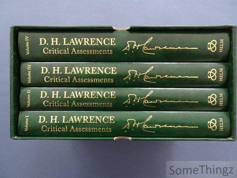 Ellis, David and De Zorda, Ornella (edits.) - D.H. Lawrence. - D.H. Lawrence: Critical Assessments. Volume I, II, III and IV.