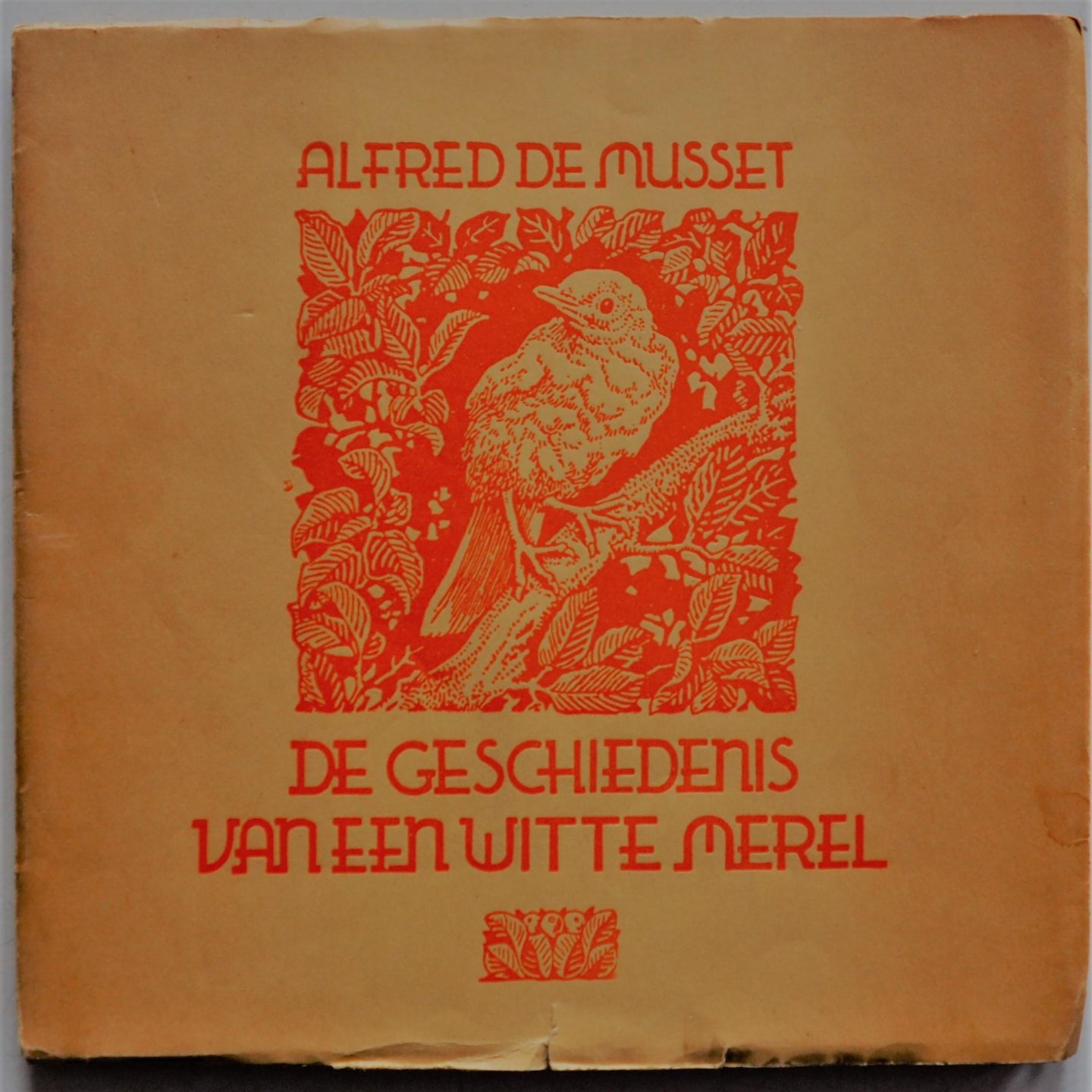 Musset Alfred de, vert. en geill. door Vlaanderen Andrè - De geschiedenis van een witte merel