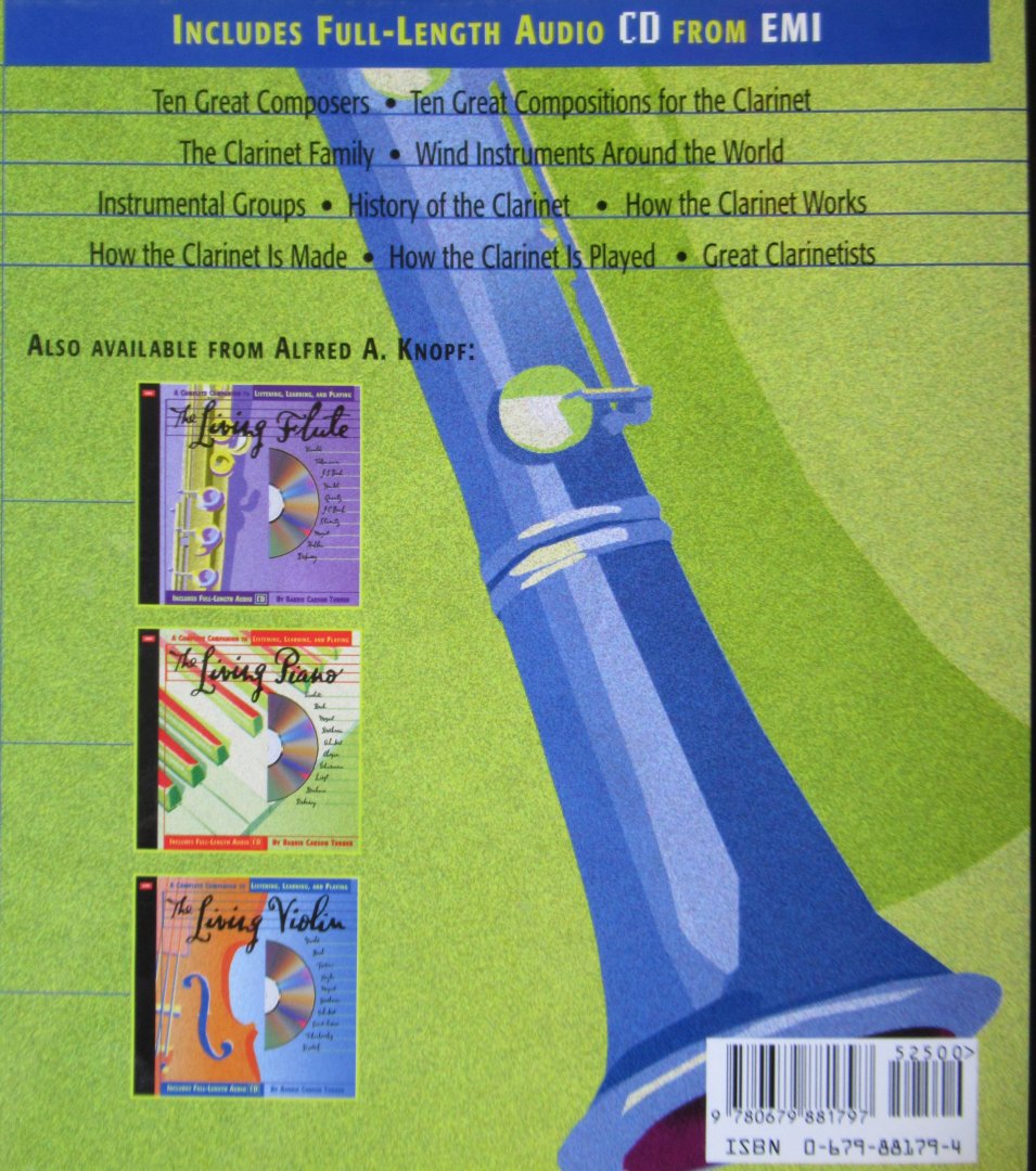 CarsonTurner, Barrie - The living clarinet