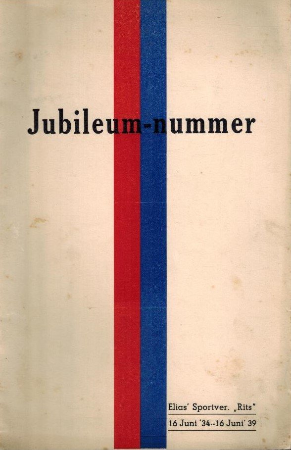  - Elias Sportvereeniging Rits 1934-1939 -Jubileum-Nummer