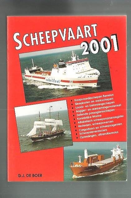 Boer, G.J. - Scheepvaart 2001