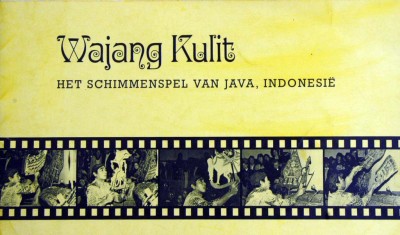 E.L.Heins - Wajang Kulit,schimmenspel van Java,Indonesie