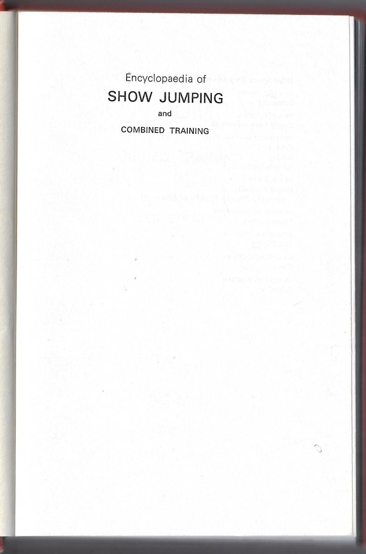 Stratton, Charles - Encyclopaedia of show jumping and combined training