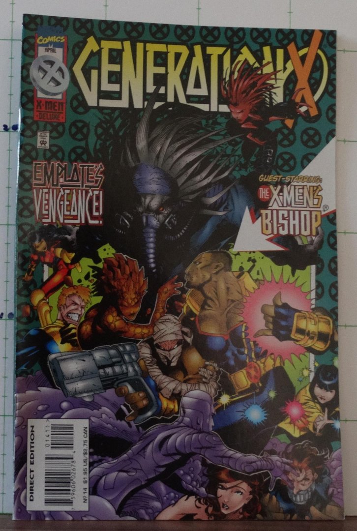 Lobdell, Scott - Buckingham, Mark - Ferry, Pascual - Generation X - april - jubilee's top ten reasons why emplate is a loser!