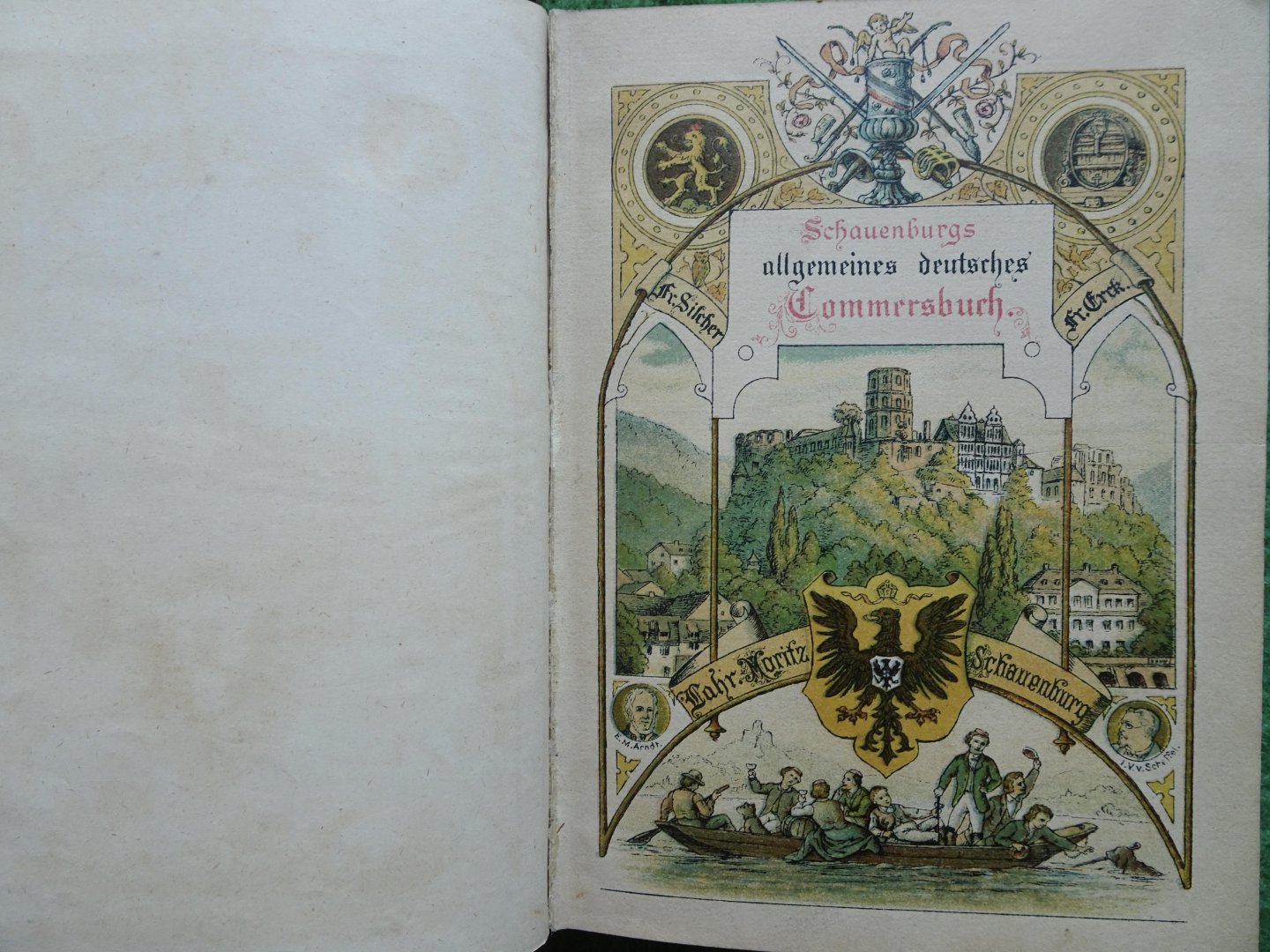 Silcher, Fr. / Fr. Erk - SCHAUENBURGS ALLGEMEINES DEUTSCHES KOMMERSBUCH