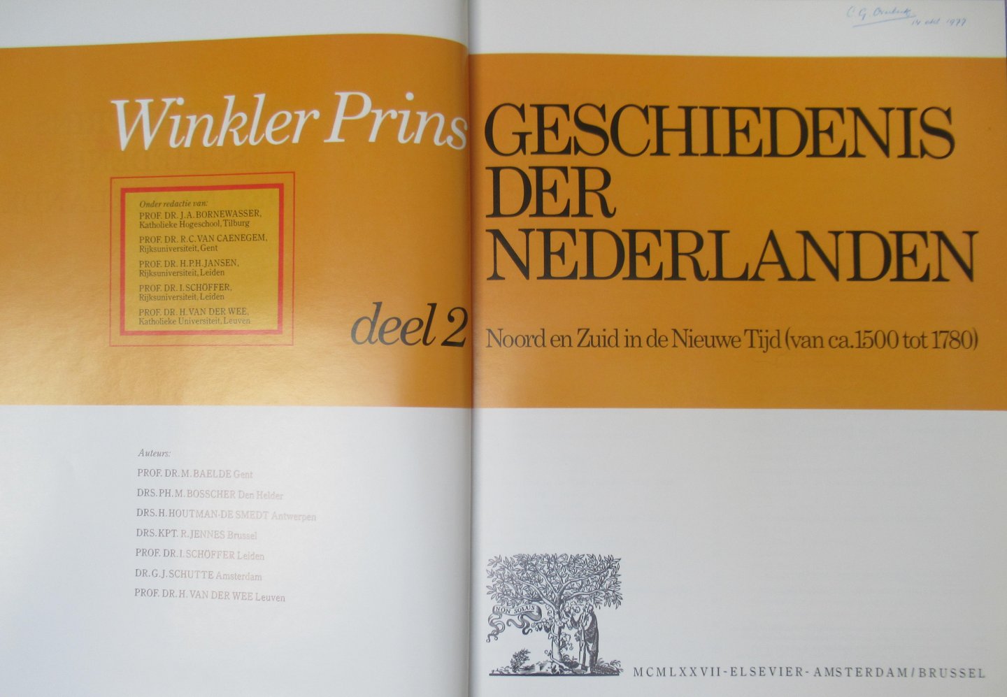  - Geschiedenis der Nederlanden 3 delen